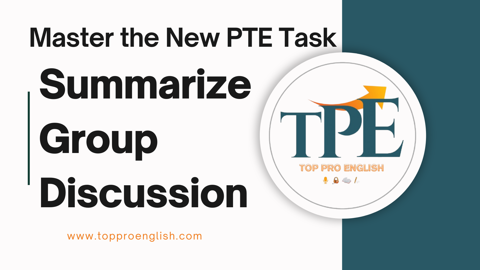 Pte Core Task Website Master the New PTE Task: Summarize Group Discussion (SGD)